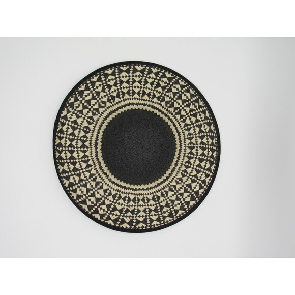 Shiraleah Chicago Contessa Sun Hat Womens Black Geometric Print Beach Vacation - Picture 7 of 13